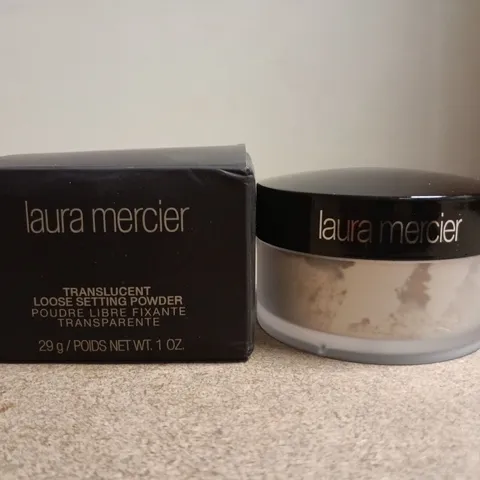 LAURA MERCIER TRANSLUCENT LOOSE SETTING POWDER – 29 G (1 OZ) – BOXED