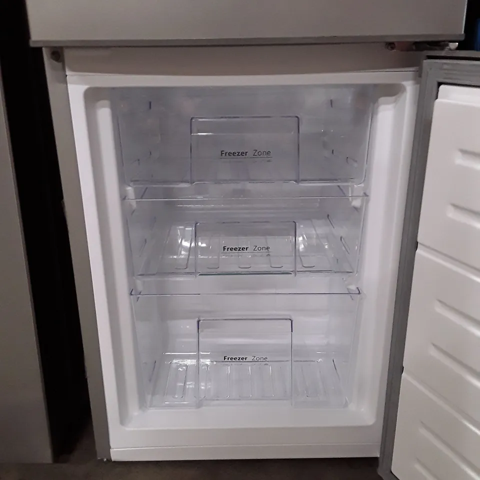 RUSSELL HOBBS RH50FF145SS LOW FROST FRIDGE FREEZER 50CM WIDE 145CM HIGH, 113L FRIDGE CAPACITY, 61L FREEZER CAPACITY - UNPROCESSED RAW RETURN