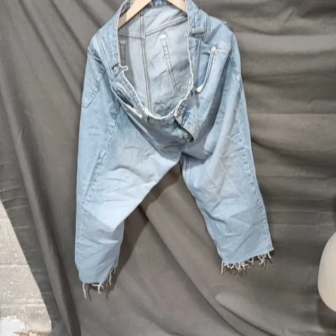 UK 16 MANGO DENIM JEANS(MNG) - WOMEN'S, LIGHT WASH (EU 46, US 14)
