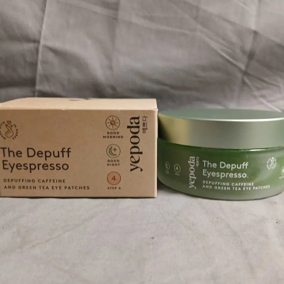 YEPODA THE DEPUFF EYESRESSO – DEPUFFING CAFFEINE EYE PATCHES 