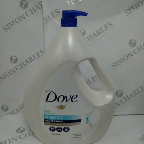 DOVE DAILY MOISTURE SHAMPOO PUMP 4 LITRE (4000ML) FOR SMOOTH HAIR