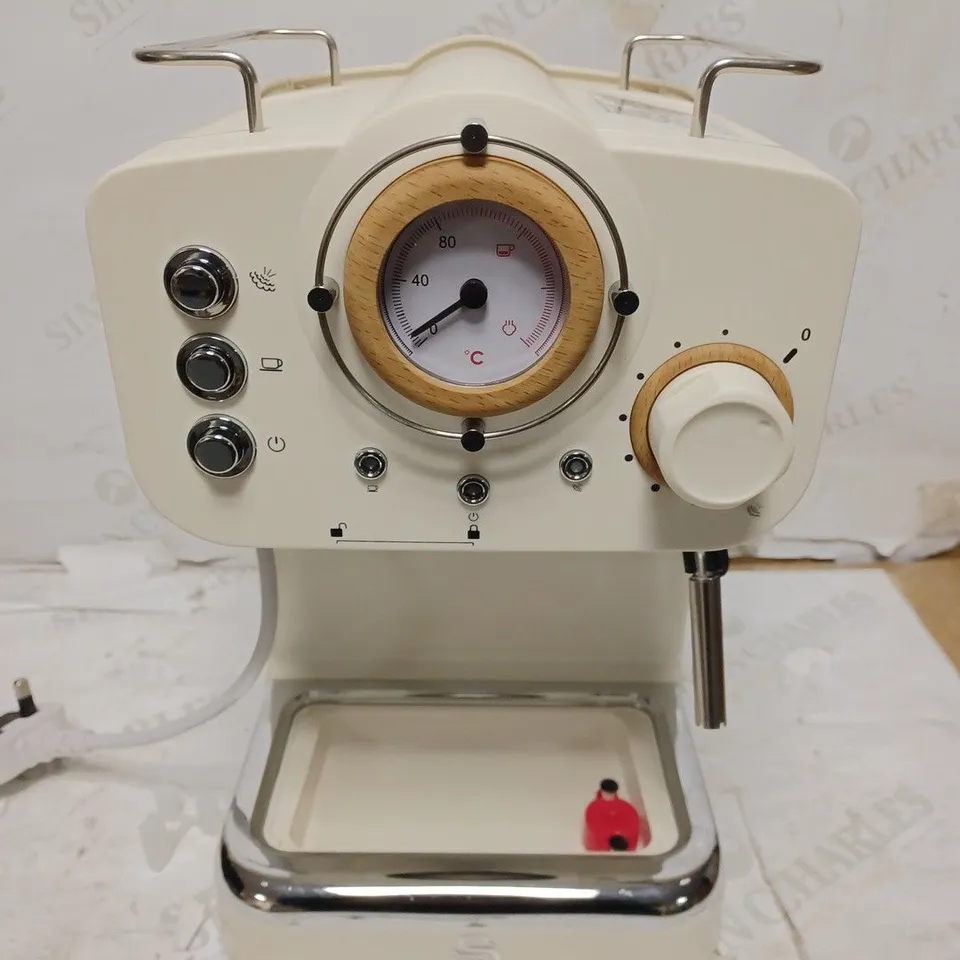 SWAN NORDIC ESPRESSO COFFEE MAKER - COTTON WHITE