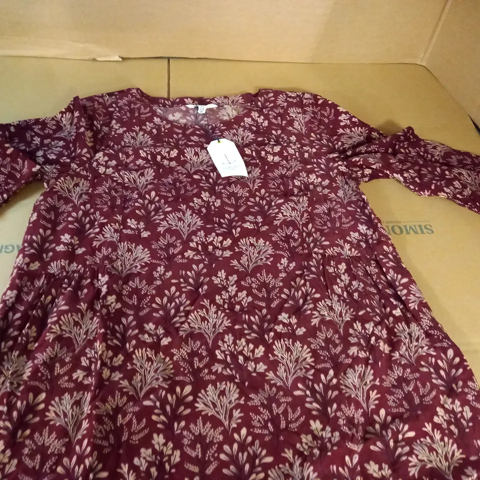 SEASALT CORNWALL SEAWEED DULSE TUNIC - UK 18