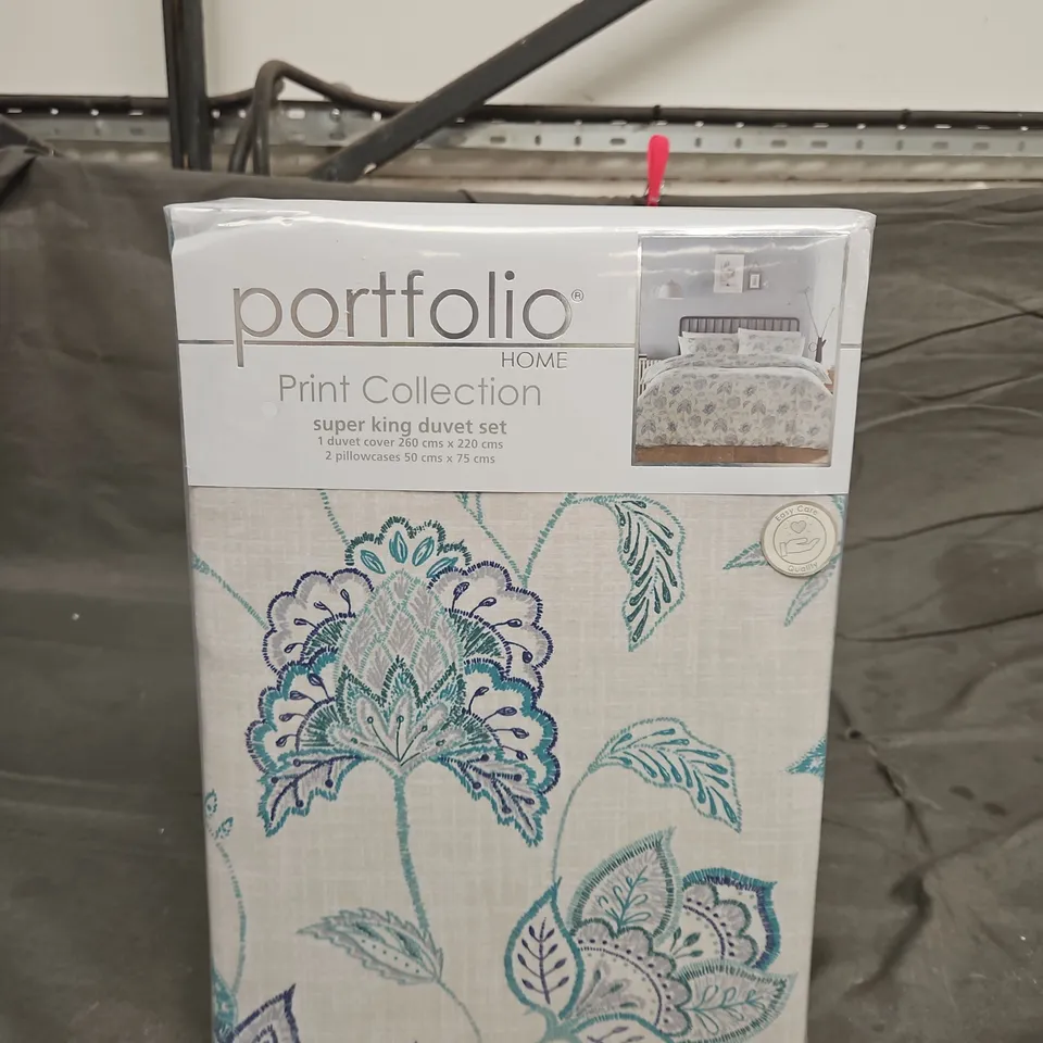PORTFOLIO SUPER KING DUVET SET