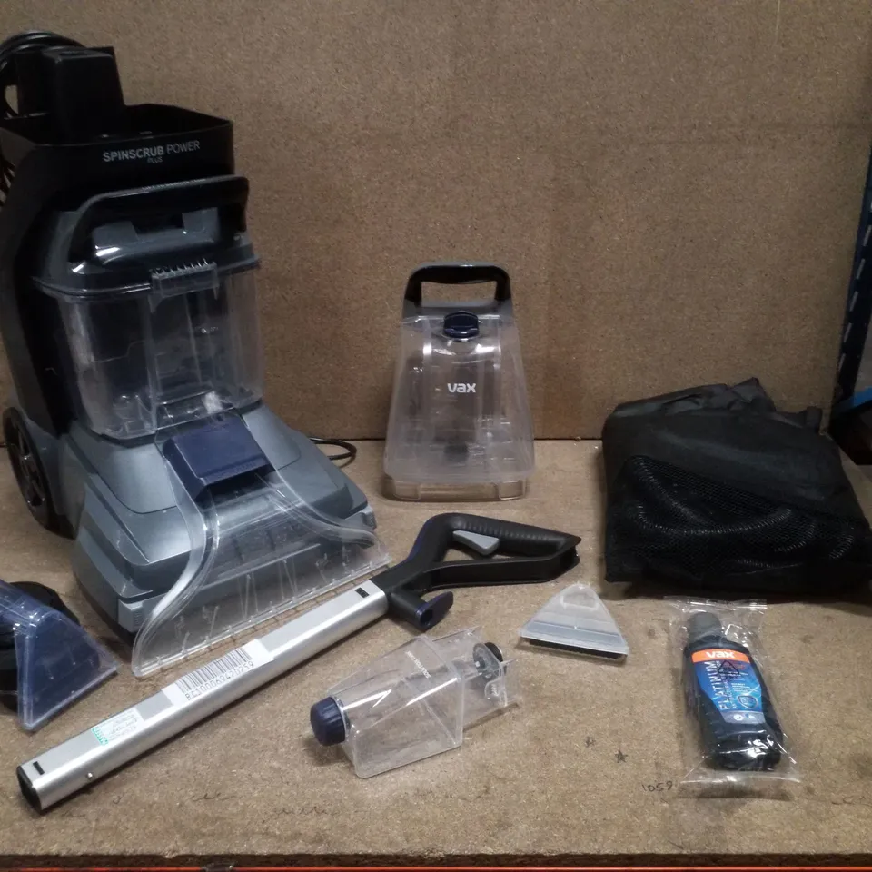 BOXED VAX CDCW-SSXA SPINSCRUB POWER PLUS CARPET WASHER