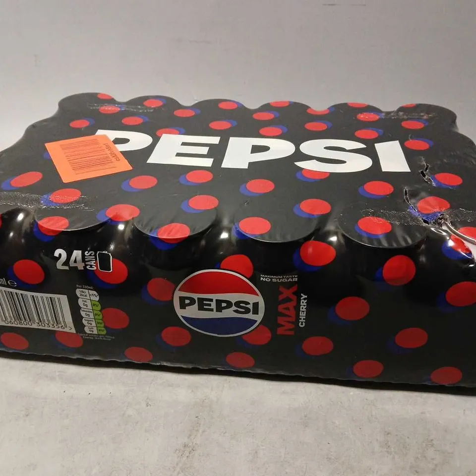 24 PACK OF PEPSI CHERRY (330ml) - COLLECTION ONLY