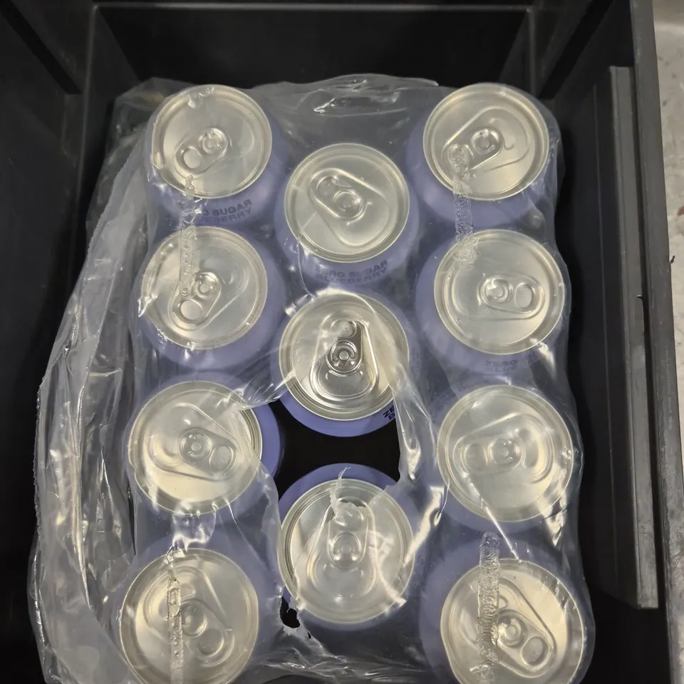 APPROXIMATELY 10 ROCKSTAR BLUEBERRY ZERO SUGAR ENERGY DRINKS 