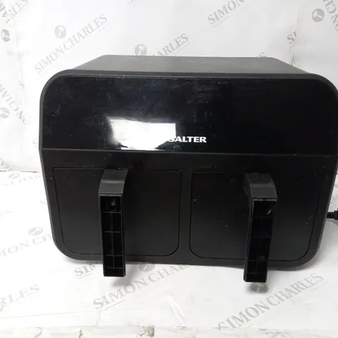 SALTER DUAL 7.4L AIR FRYER IN BLACK - EK4750BLK