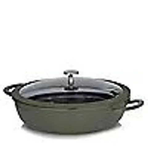 COOK'S ESSENTIALS CAST ALUMINUM CASSEROLE PAN