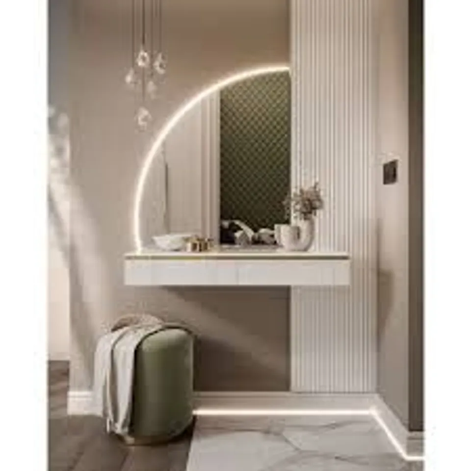 BOXED CROXTON DRESSING TABLE WITH MIRROR (3 BOXES)