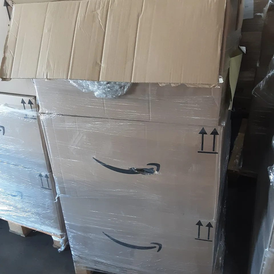 PALLET OF ASSORTED HOMEWARE ITEMS TO INCLUDE PAPER SHOPPING BAGS, INCENSE STICKS, CARPET SHAMPOO ETC