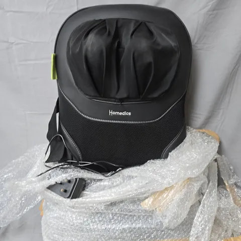 HOMEDICS MASSAGER UNIT – BLACK WITH MAINS ADAPTOR - COLLECTION ONLY 