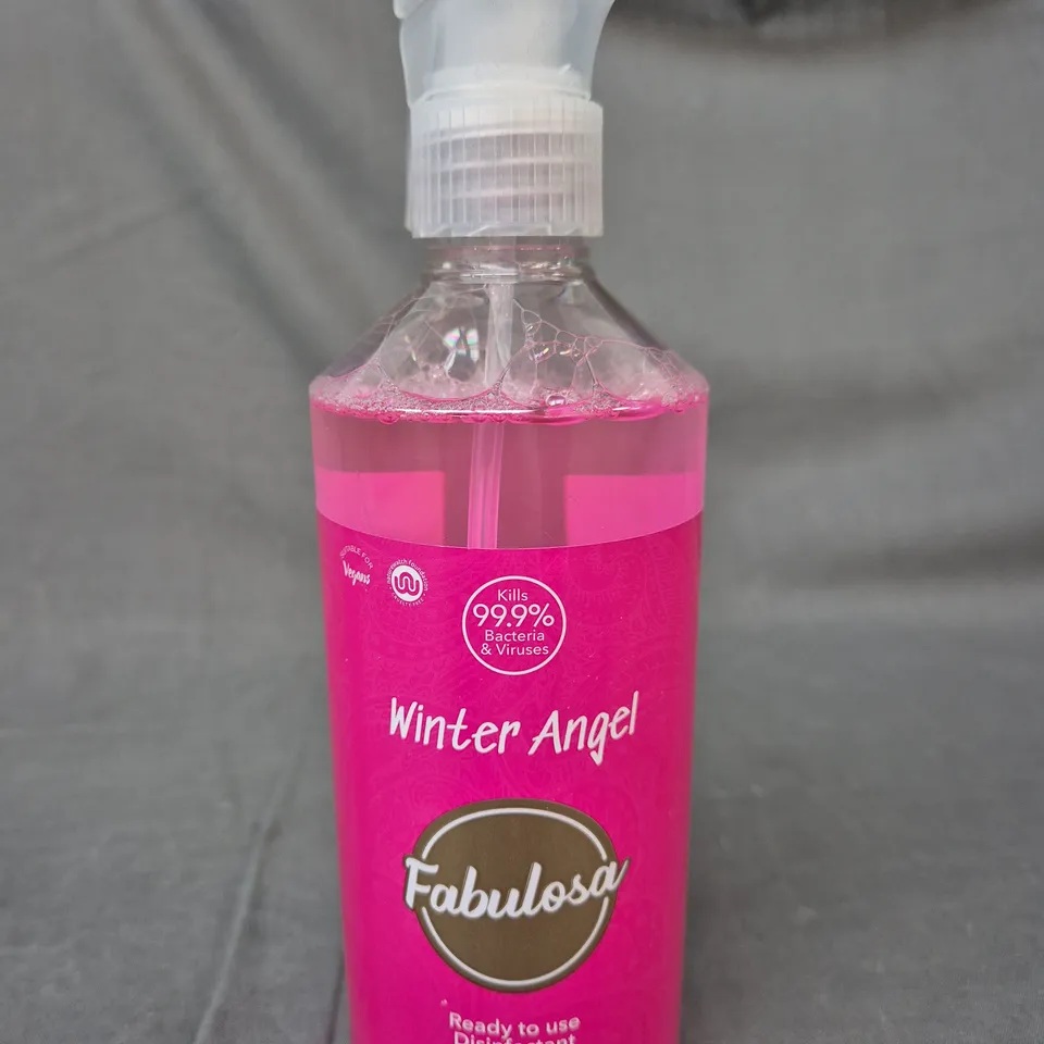 APPROXIMATELY 12 FABULOSA DISINFECTANT BOTTLES (500ML)