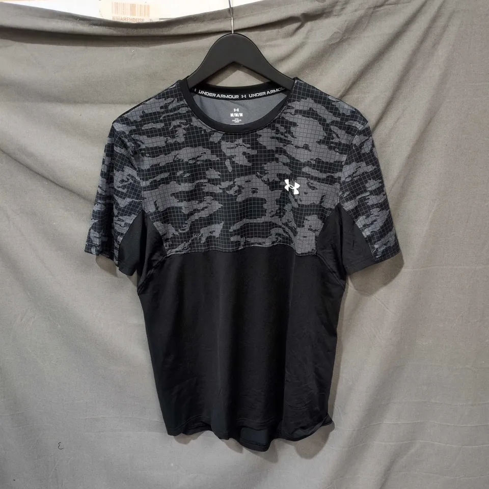 UNDER ARMOUR CAMOUFLAGE T-SHIRT, SIZE M (MEN'S)