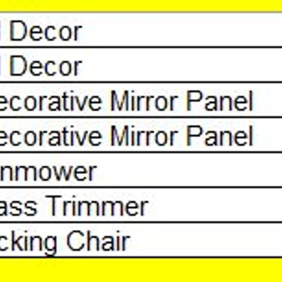 PALLET OF APPROXIMATELY 7 ASSORTED HOUSEHOLD AND GARDEN PRODUCTS TO INCLUDE;