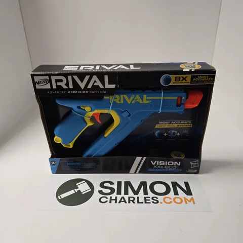 BOXED NERF VISION XXII-800 BLASTER