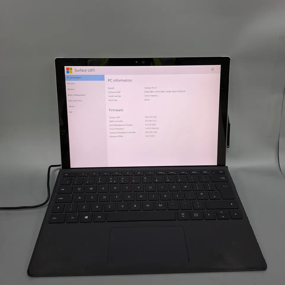 MICROSOFT SURFACE PRO 4 CORE I5