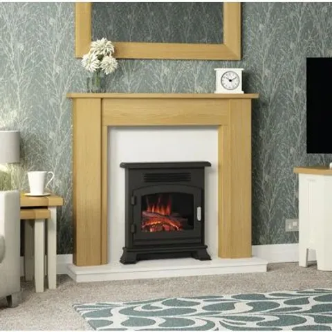 BOXED HANBURY INSET ELECTRIC STOVE