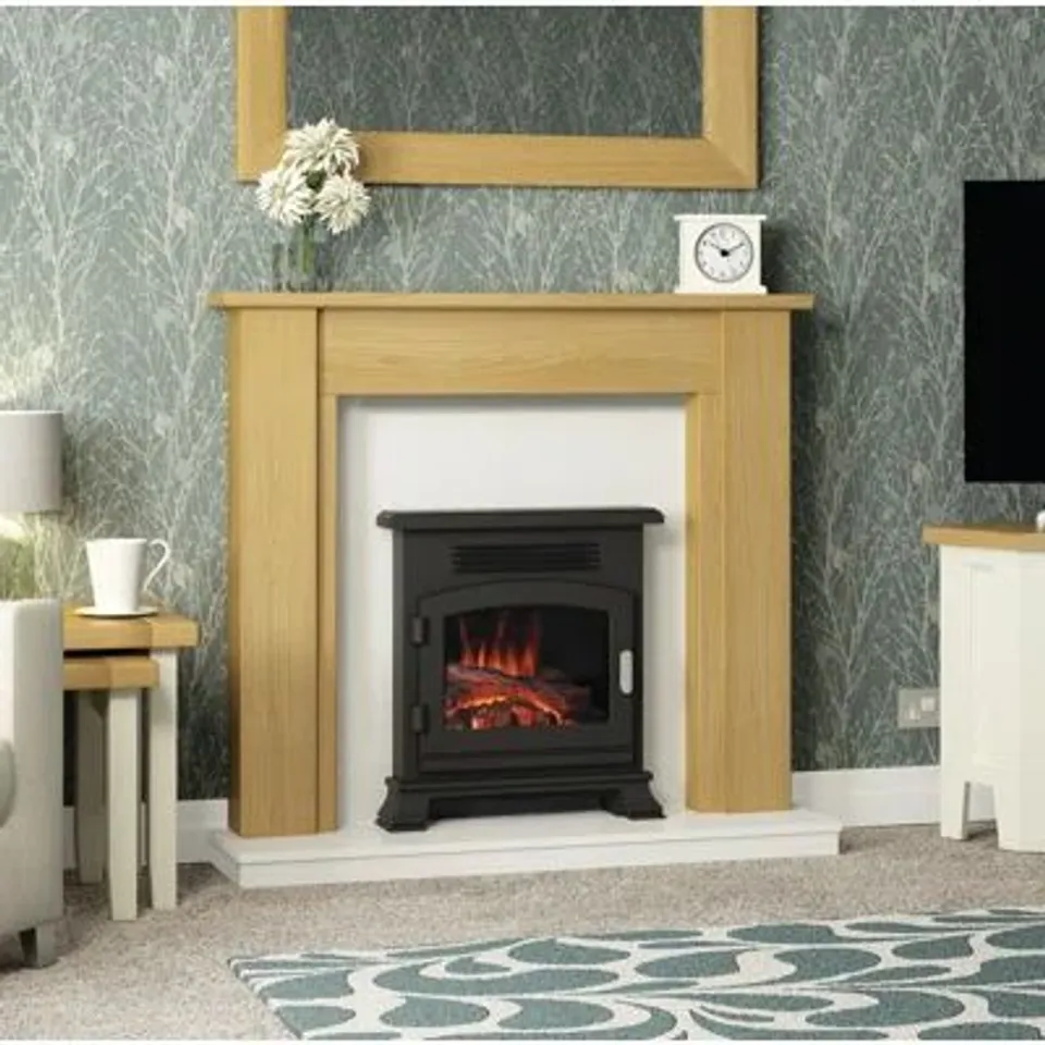 BOXED HANBURY INSET ELECTRIC STOVE
