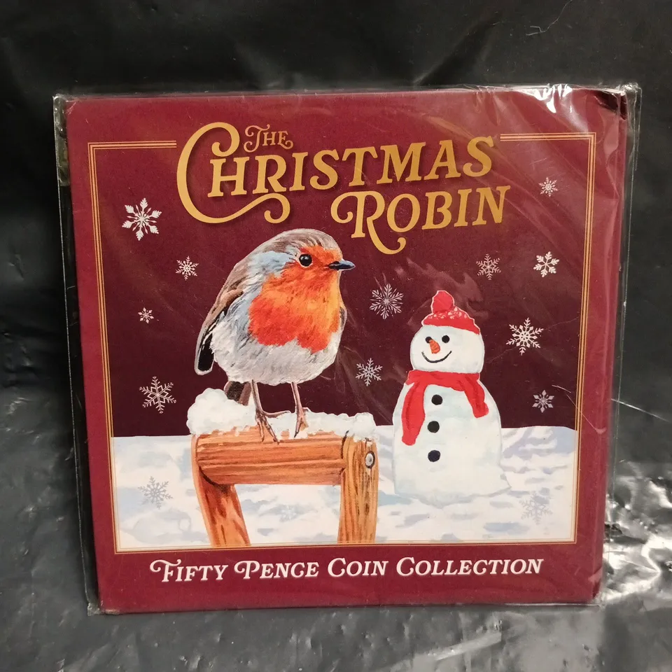 THE CHRISTMAS ROBIN FIFTY PENCE COIN COLLECTION