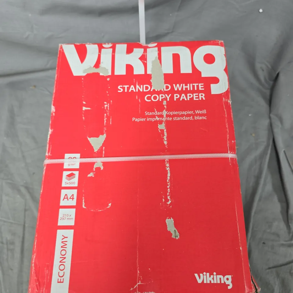 VIKING STANDARD WHITE COPY PAPER A4 – 500 SHEETS PER BOX, , 80GSM, ECONOMY PACK