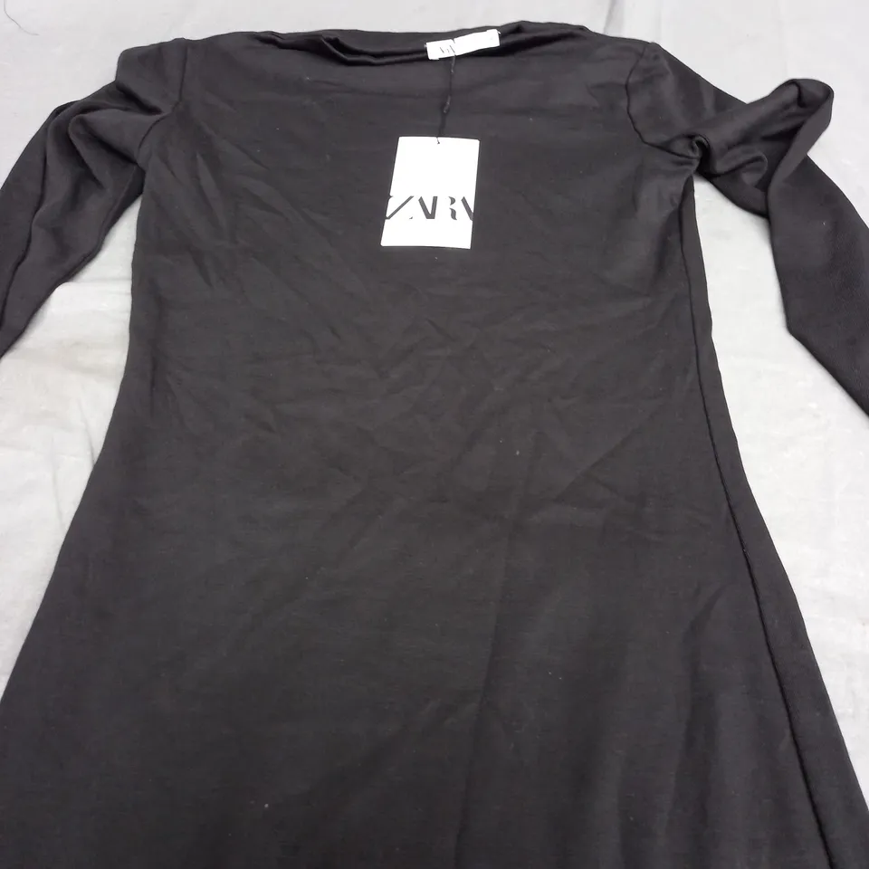 ZARA BLACK STRECH DRESS - EUR SMALL
