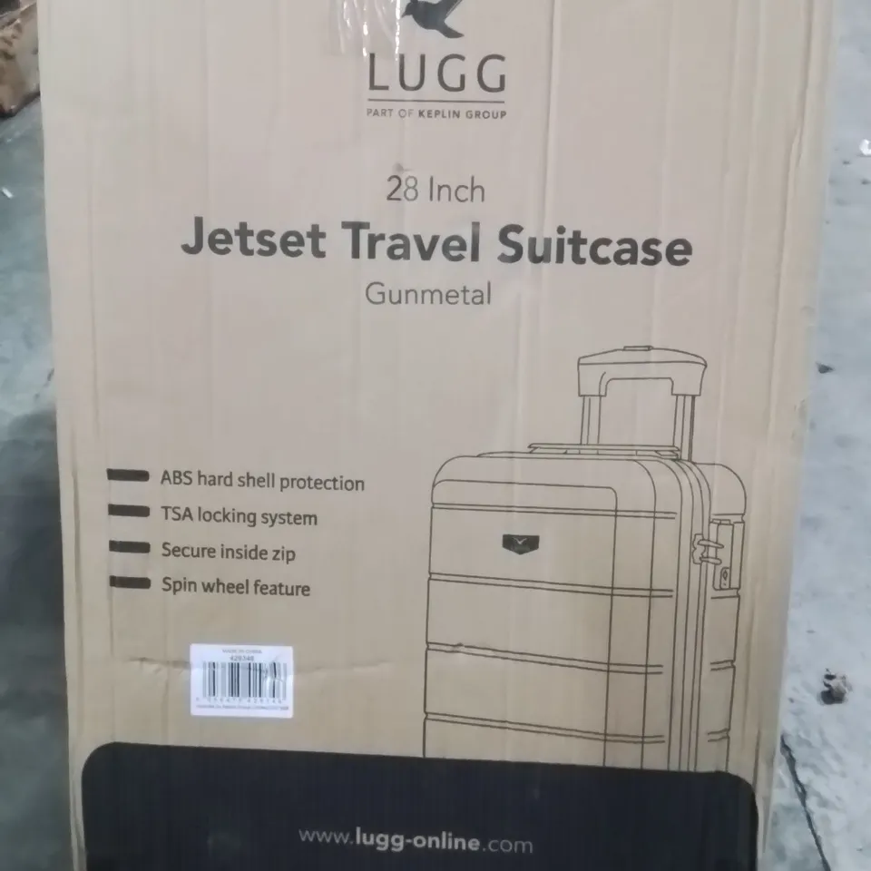 BOXED LUGG JETSET TRAVEL SUITCASE