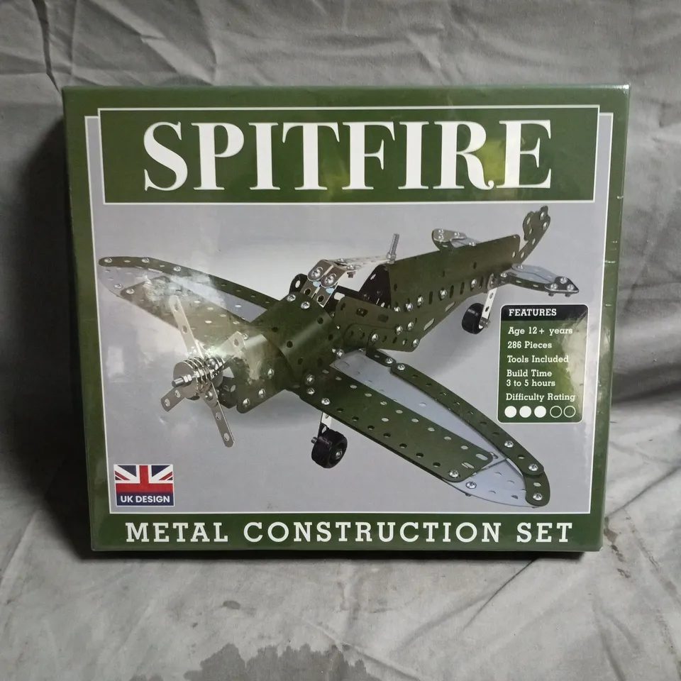 SEALED SPITFIRE METAL CONSTRUCTION SET – BUILDING KIT