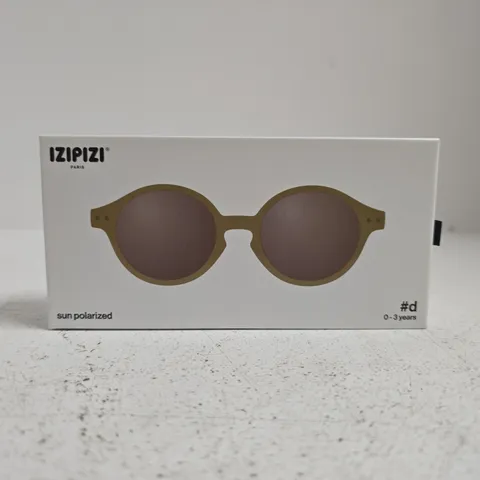 IZIPIZI BABY #D SUNGLASSES 0-3 YRS GLOSSY KAKI