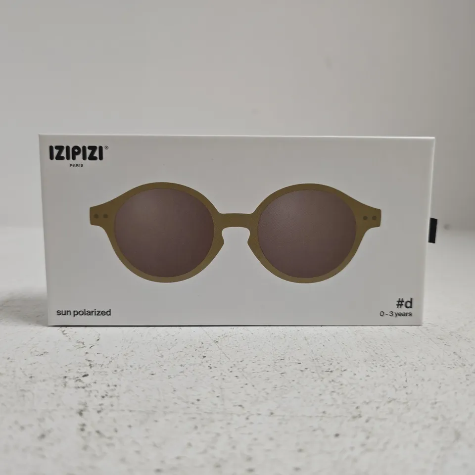 IZIPIZI BABY #D SUNGLASSES 0-3 YRS GLOSSY KAKI 