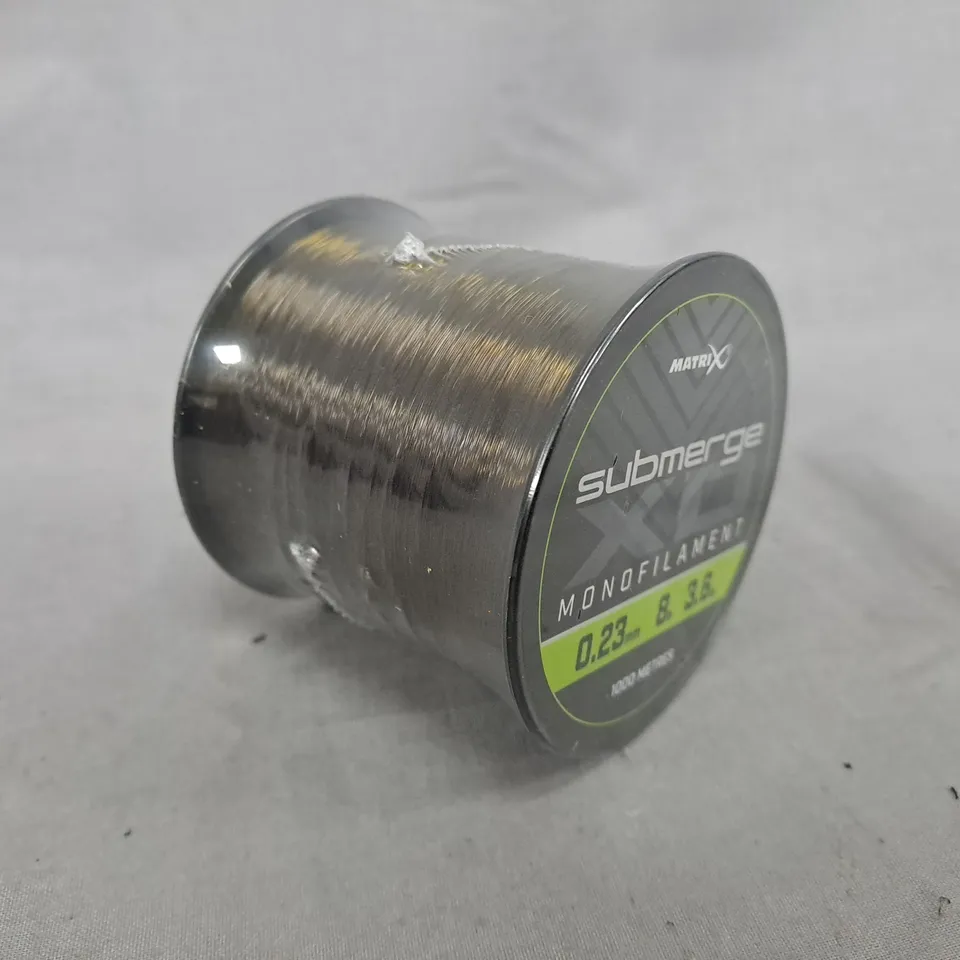 MATRIX SUBMERGE XD MONOFILAMENT FISHING LINE – 0.23MM, 8LB (3.6KG), 1000M