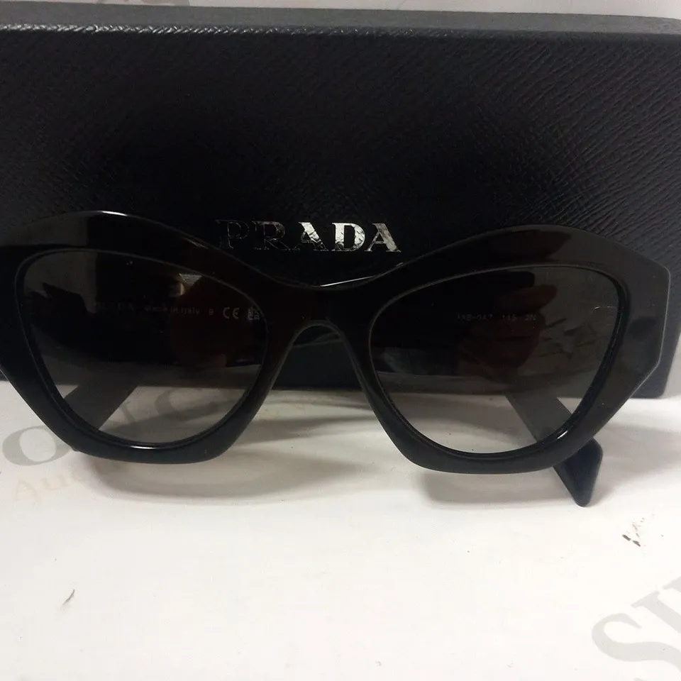 BOXED PRADA CAT EYE SUNGLASSES