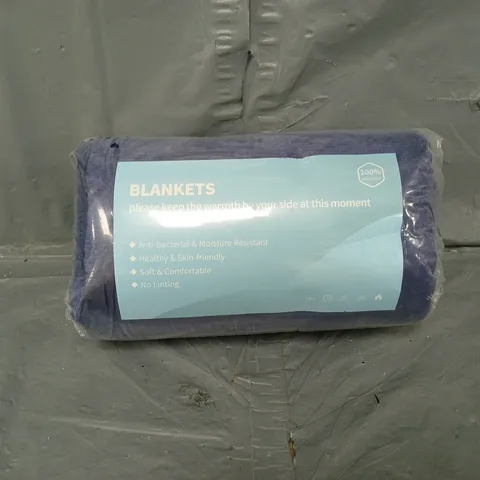 SEALED GOOD NITE BLANKET NAVY 150 X 200CM 