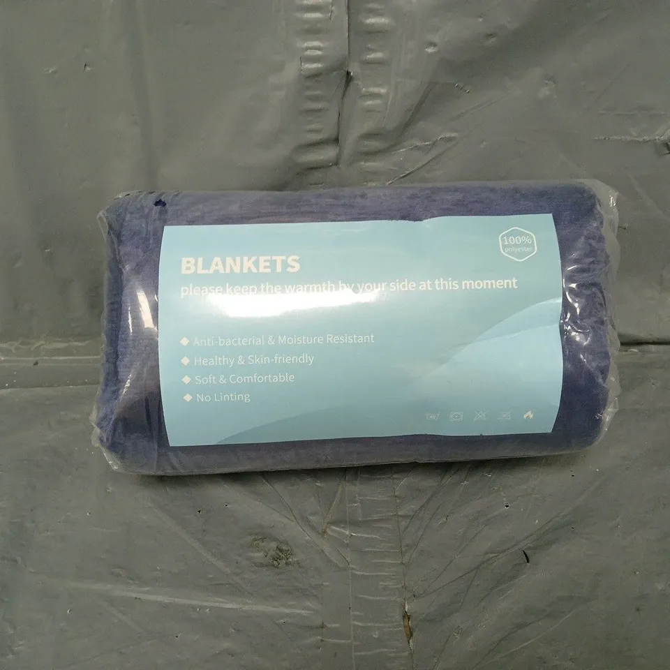 SEALED GOOD NITE BLANKET NAVY 150 X 200CM 