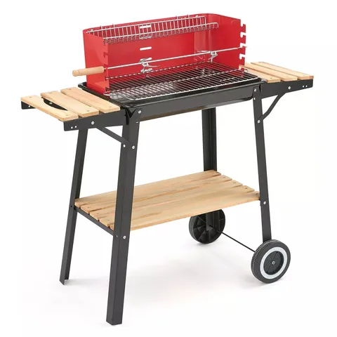 CHARCOAL TROLLEY BBQ