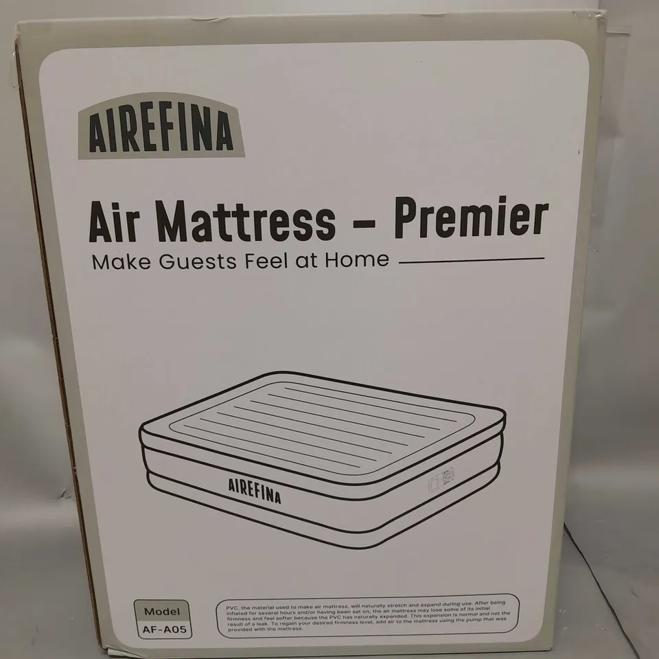 AIREFINA DOUBLE INFLATABLE AIR MATTRESS