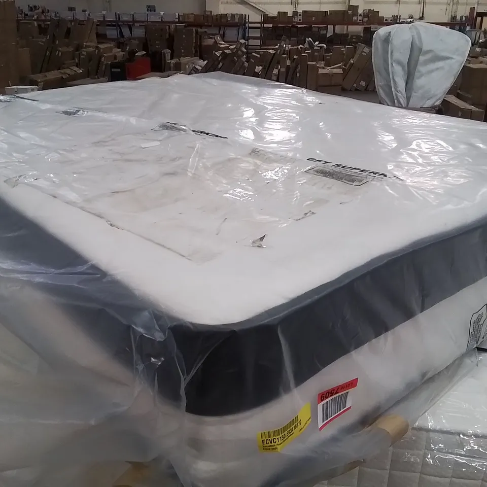 QUALITY BAGGED YAHEETECH POCKET SPRUNG MATTRESS - 135CM DOUBLE