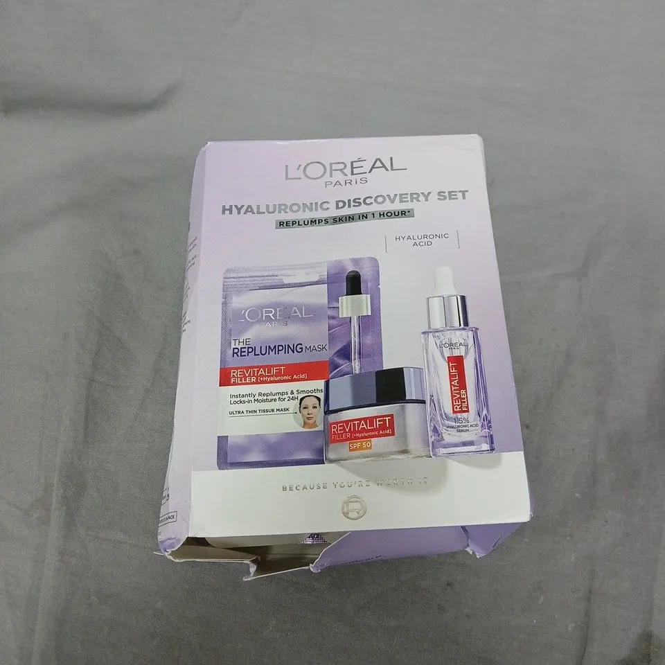 LOREAL PARIS HYALURONIC DISCOVERY GIFT SET