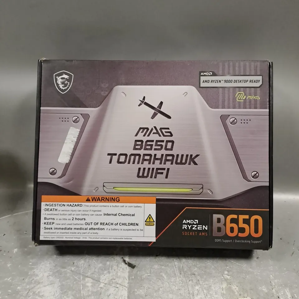 BOXED MSI MAG B650 TOMAHAWK WIFI MOTHERBOARD