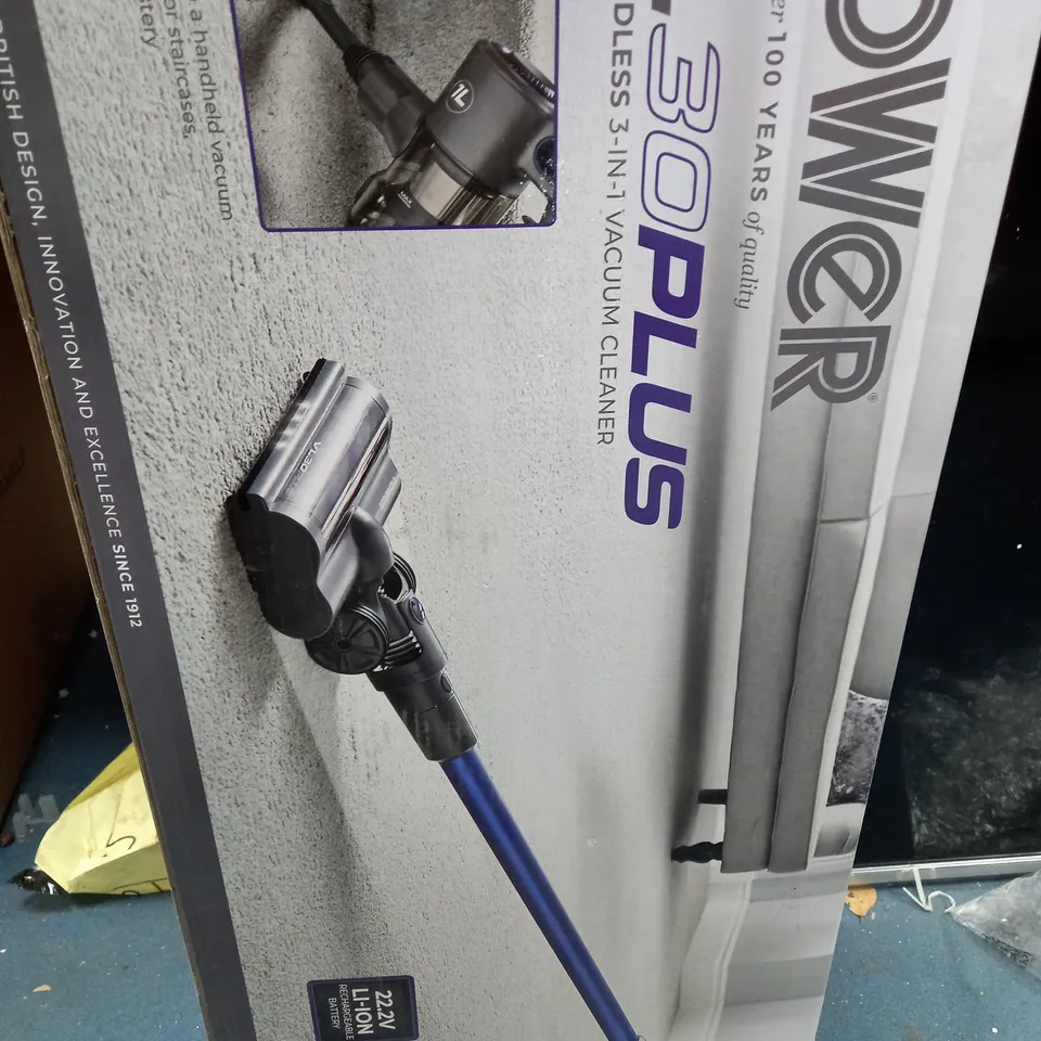 BOXED TOWER VL30 PLUS 22.2V CORDLESS 3-IN-1 VACUUM CLEANER