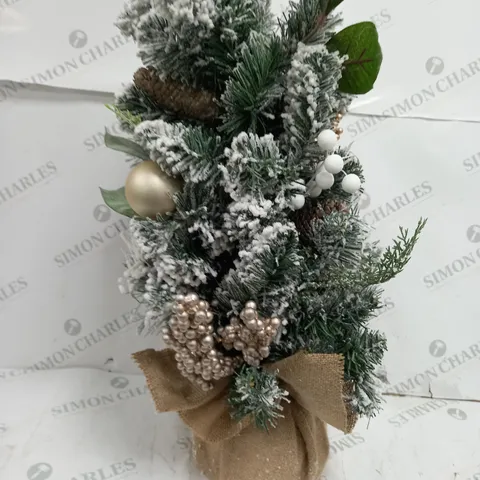 FROSTED ROSE TABLE TOP TREE