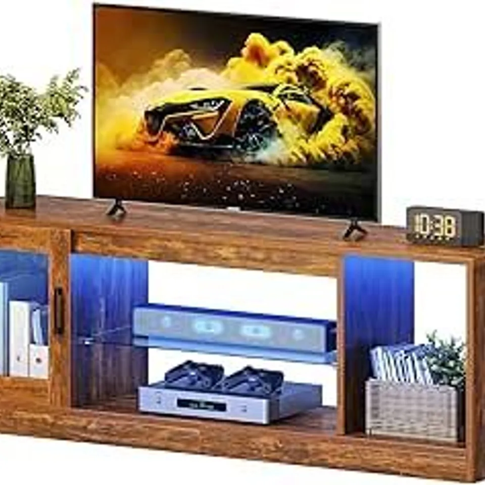 BOXED TV STAND CABINET UNIT, 65 INCH TV UNIT TV TABLE