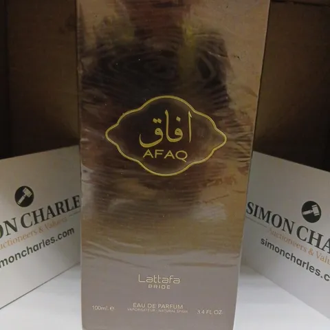 BOXED AND SEALED AFAQ LATTAFA PRIDE EAU DE PARFUM 100ML