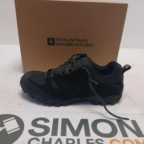 MOUNTAIN WAREHOUSE BELFOUR WOMEN'S WATERPROOF OUTDOOR WALKING SHOES – BLACK, UK 7 (US 9, EU 40)