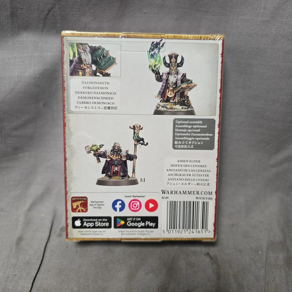 BOXED AND SEALED WARHAMMER AGE OF SIGMAR DAEMONSMITH MINIATURE