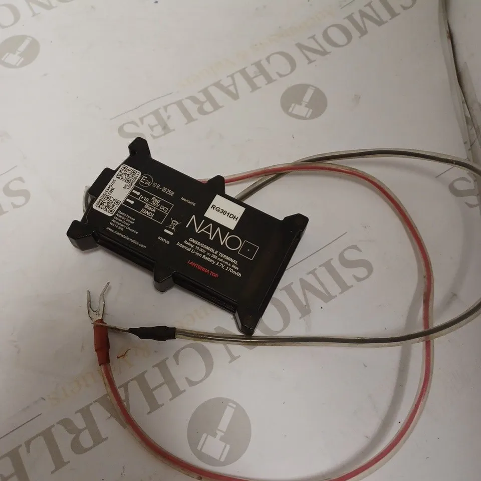 NANO RG301DH SMART WEATHERPROOF VEHICLE TRACKER 