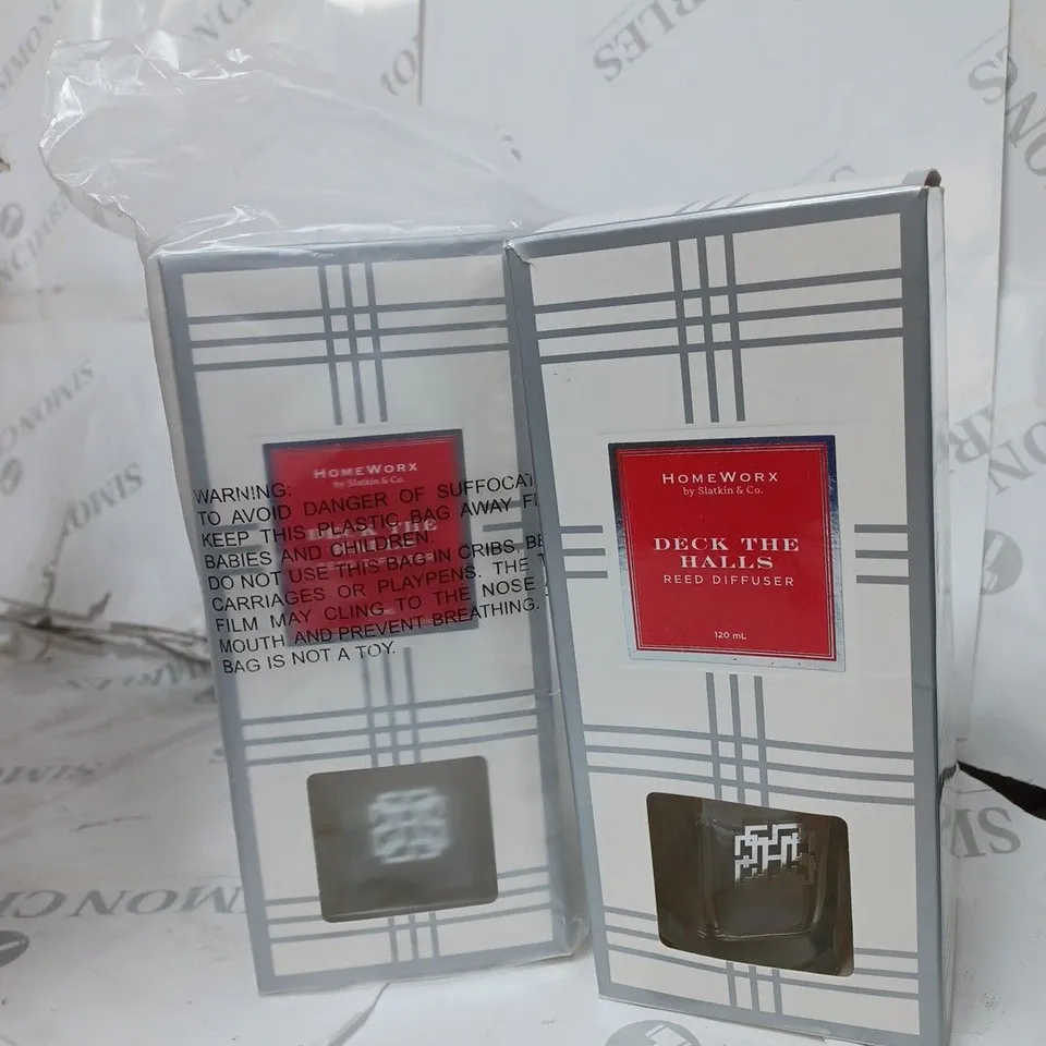 TWO HOME WORK DECK THE HALLS REED DIFFUSERS