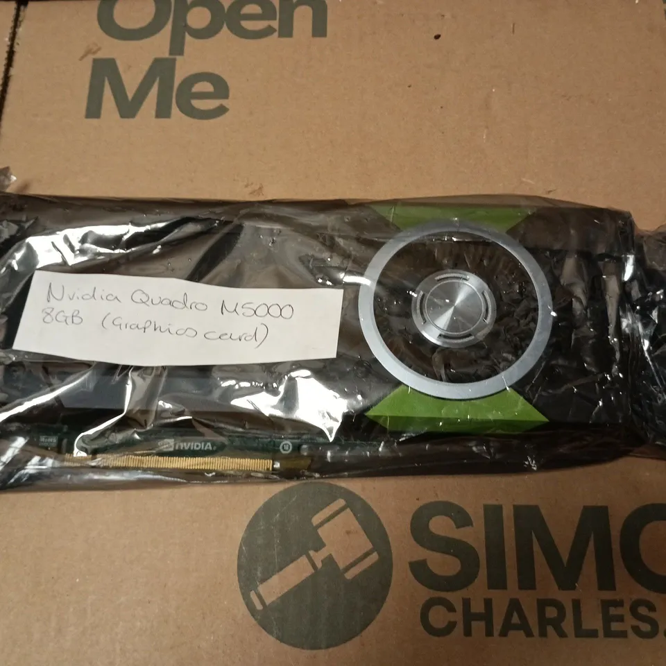 NVIDIA QUADRO GRAPHICS CARD 8GB (PCIE) 
