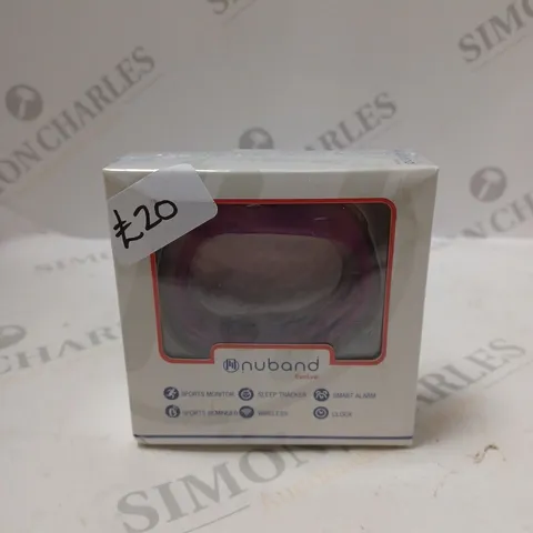 NUBAND SPORTS MONITOR WATCH SEALED