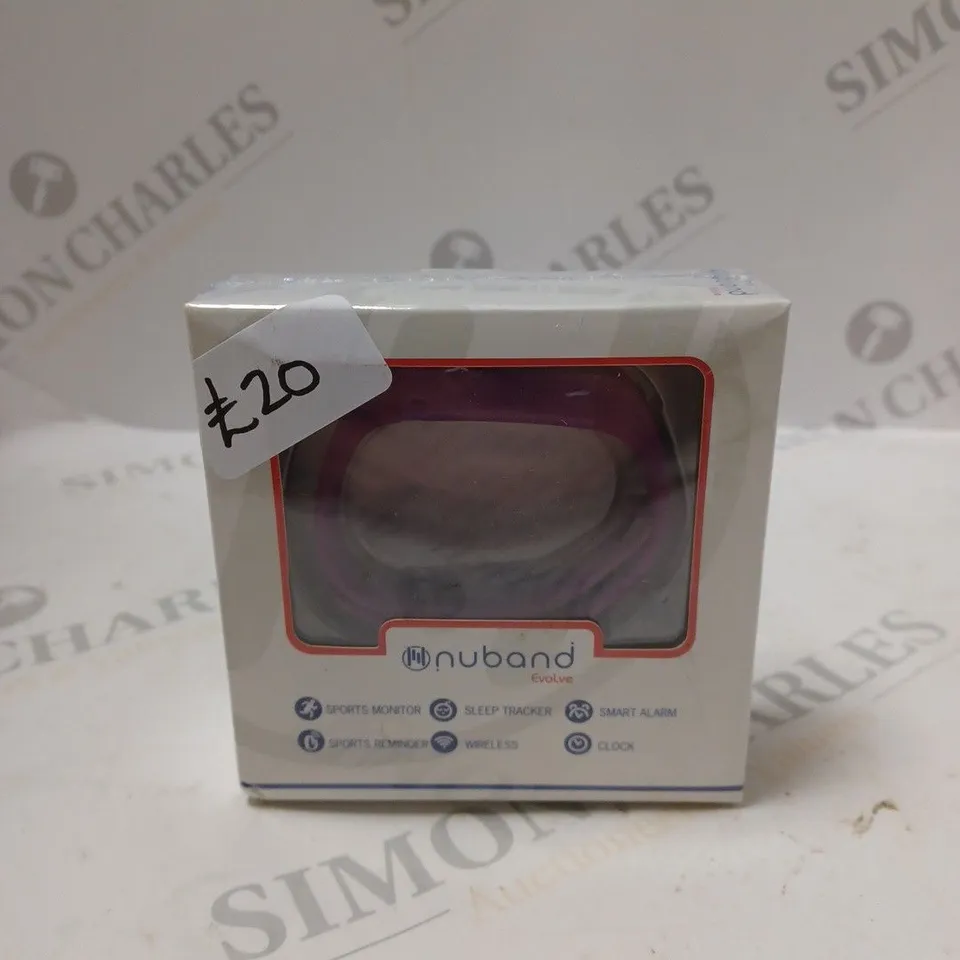 NUBAND SPORTS MONITOR WATCH SEALED 